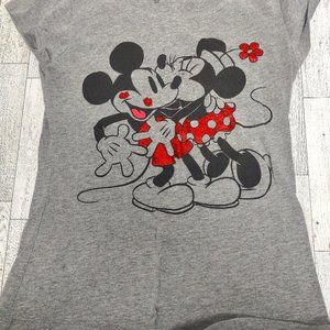 Vintage Style Disney Ladies Top, Micky and Mini Size S no damage no soiling